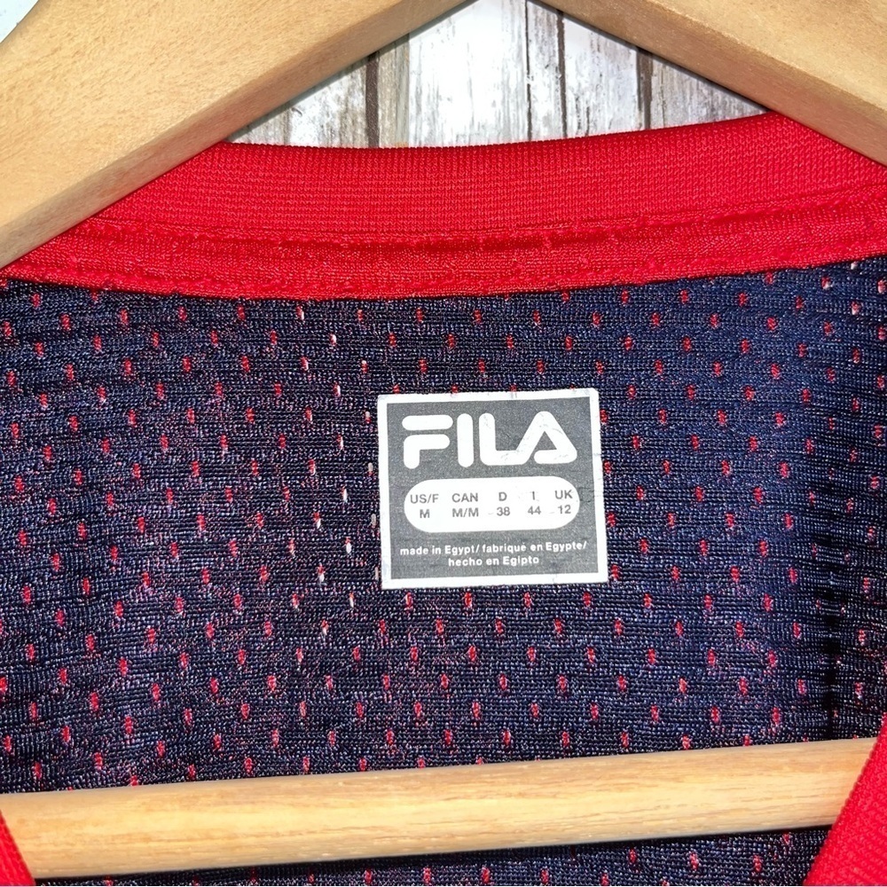 Fila Red Jersey Tee - Picture 5 of 5